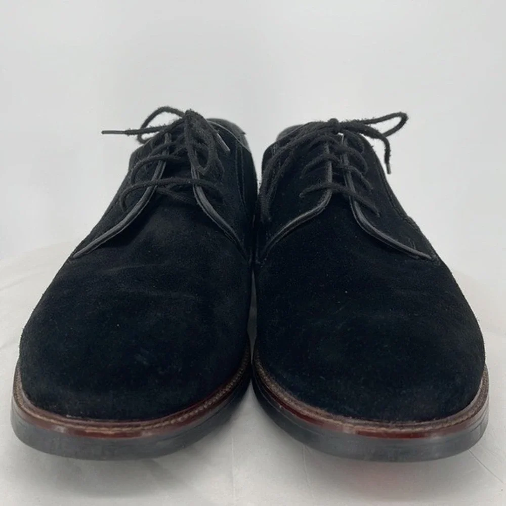 Alfani Men's Phillip Black‎ Suede Lace up Dress Oxfords Men size 12M Blokecore
